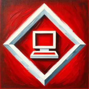 Compter in der roten Raute