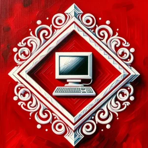 Compter in der roten Raute