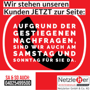Netzleiter IT Support EDV Dienstleistungen NL Corona